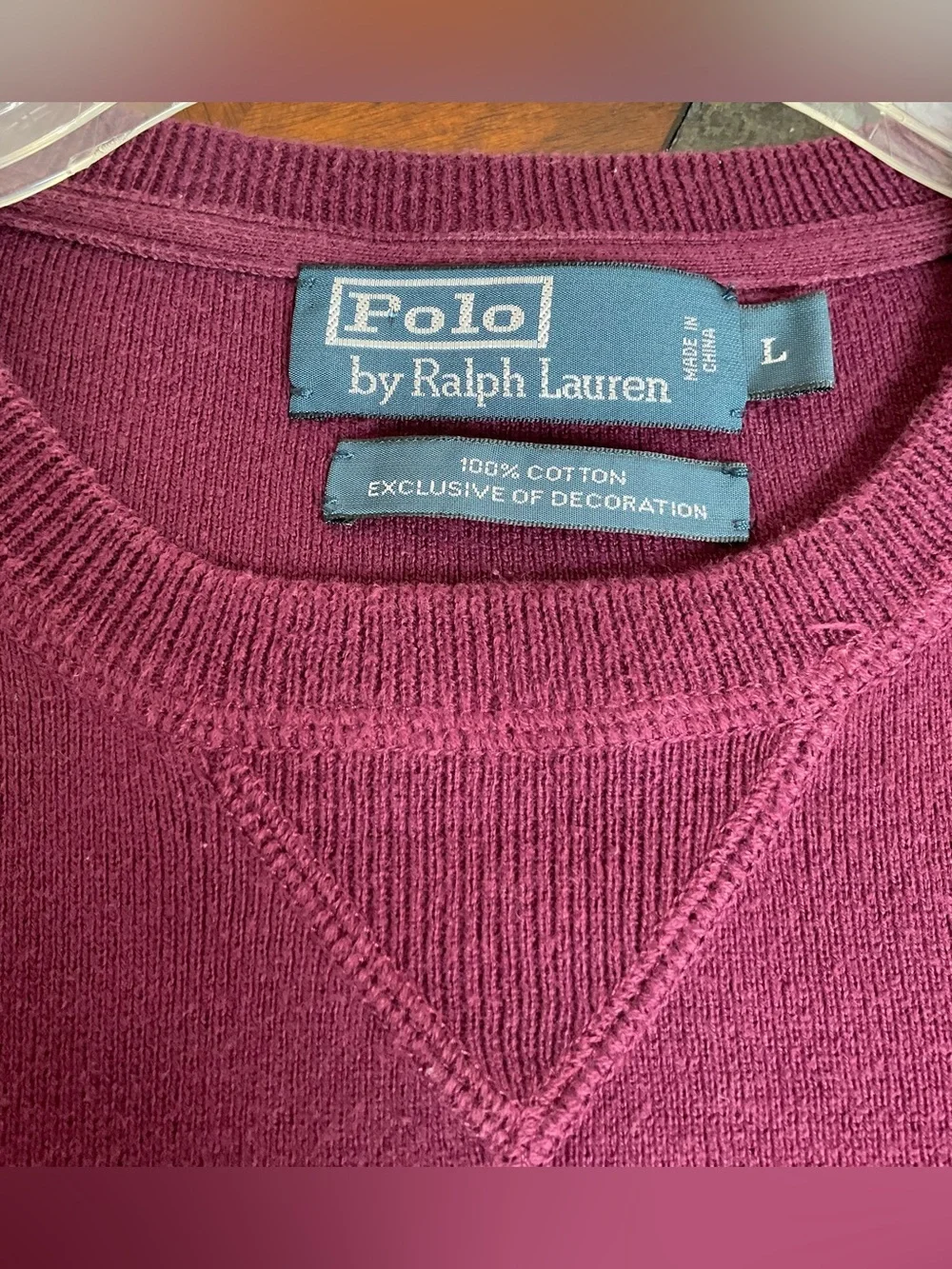 Polo Ralph Lauren Cotton Crewneck Sweater